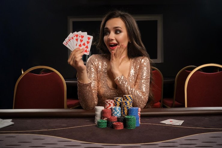 Grid permainan Bonanza Gold dengan simbol emas